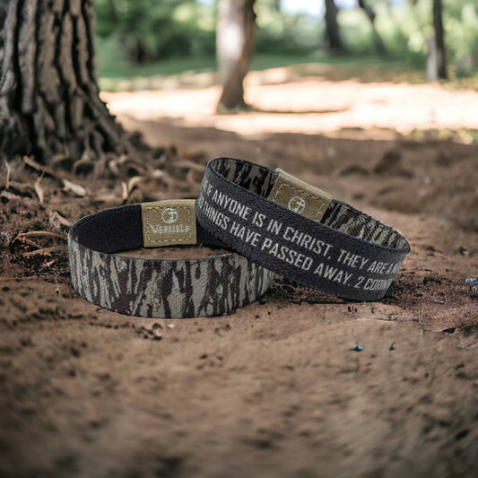 Tree Bark Camo - 2 Corinthians 5:17