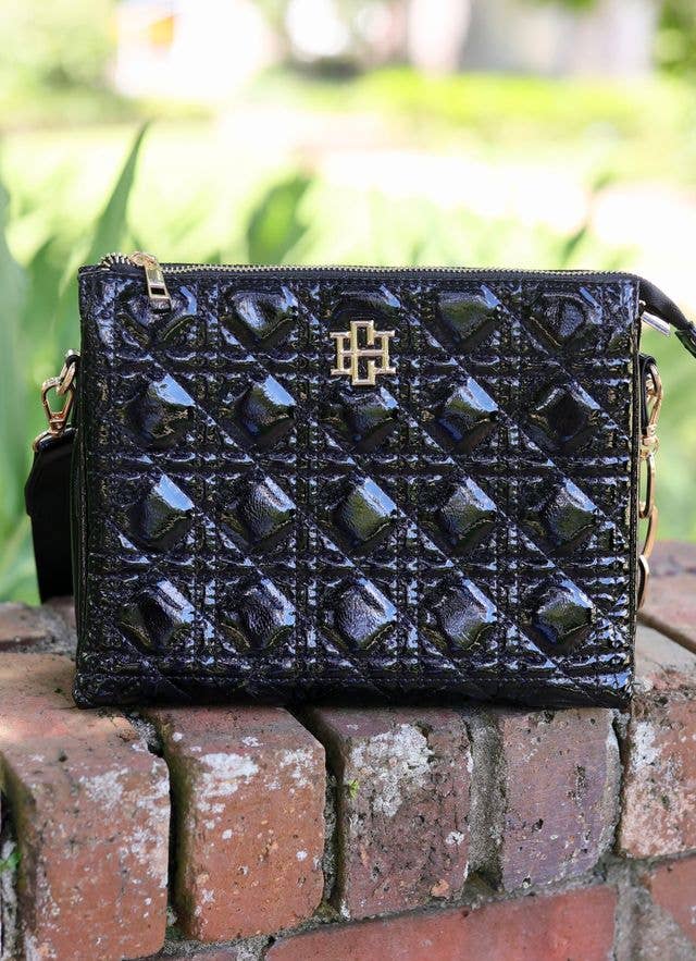 Crossbody - Black Patent