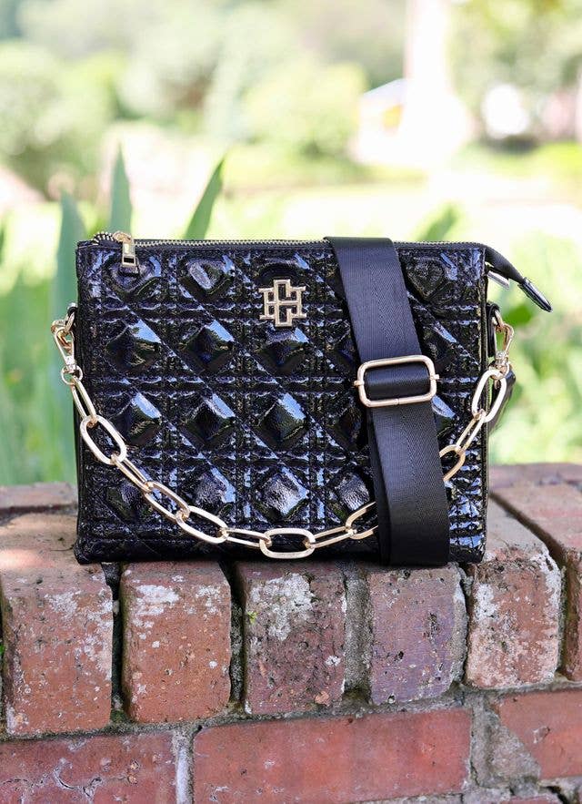 Crossbody - Black Patent