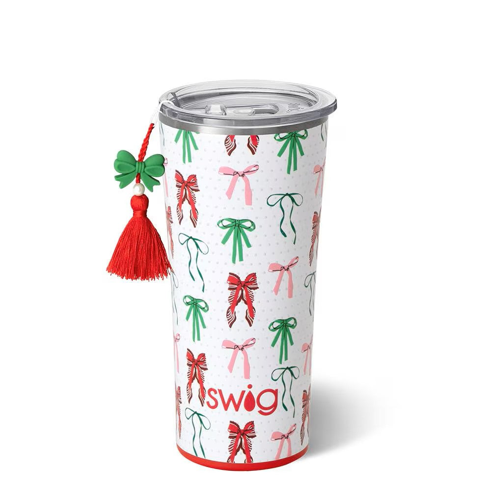 Ribbons and Bows Tumbler 22 oz