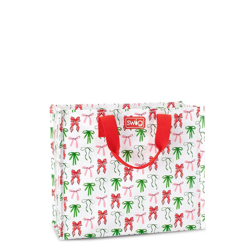 Ribbons and Bows Medium Reusable Gift Bag