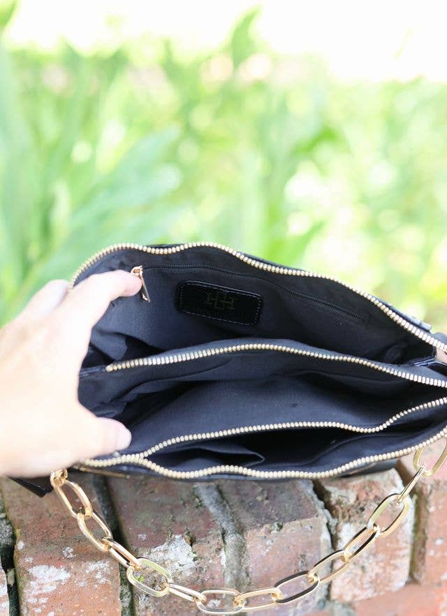 Crossbody - Black Patent