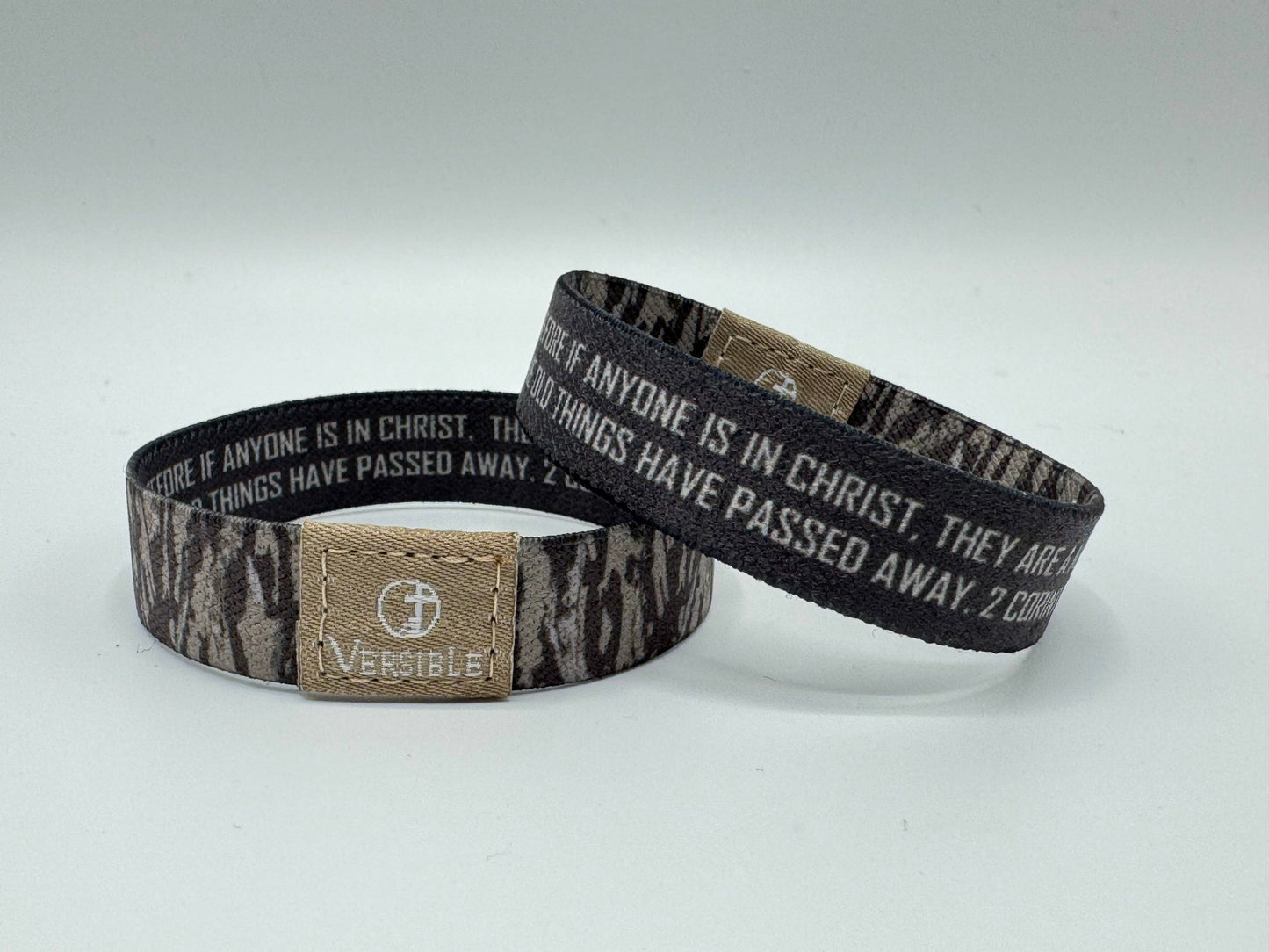 Tree Bark Camo - 2 Corinthians 5:17